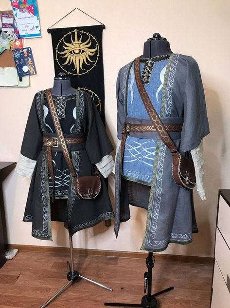 Skyrim Clothing, Mage Clothes, Skyrim Clothes, Skyrim Cosplay, 7 Months, Clothing Design, Skyrim, Larp, Cosplay Costume