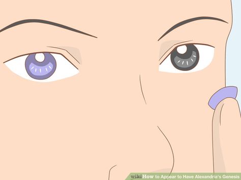 Image titled Appear to Have Alexandria's Genesis Step 1 Alexandria Genesis, Violet Eyes, Super Human, Purple Eyes, Blue Violet, Elizabeth Taylor, Slice Of Life, Fanfiction, Aura