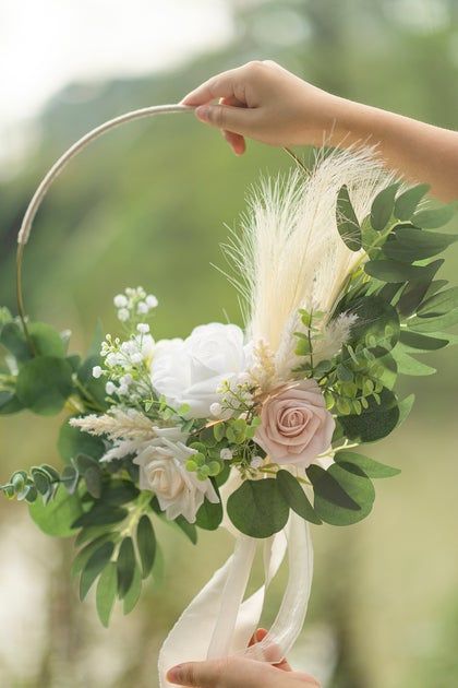 Faux Wedding Flowers, Wedding Bridesmaid Bouquets, Rustic Wedding Colors, Lavender Bridesmaid, Bridesmaid Diy, Wedding Hoop, Trending Colors, Bridesmaid Bouquets, Wedding Color Inspiration