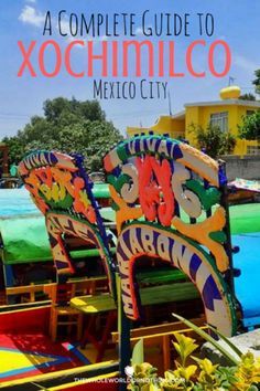 What you need to know about visiting Mexico's floating gardens. The colored boats, food on offer & music make for a great day trip from Mexico City | Mexico's Venice | Xochimilco Park | Mexico City Guide | Things To Do | Travel Tips | #Xochimilco #MexicoC Floating Gardens, Mexico Itinerary, Mexico City Travel, Mexico Travel Guides, Travel Mexico, Destination Ideas, Central America Travel, City Vacation, Visit Mexico