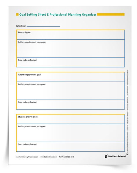 Printable Organizer: Teacher Goal Setting and Professional Planning Staff Ideas, Printable Organizer, Engagement Goals, Goal Setting Sheet, Professional Learning Communities, Math Coach, Goals Sheet, Goal Setting Template, Fruit Cakes