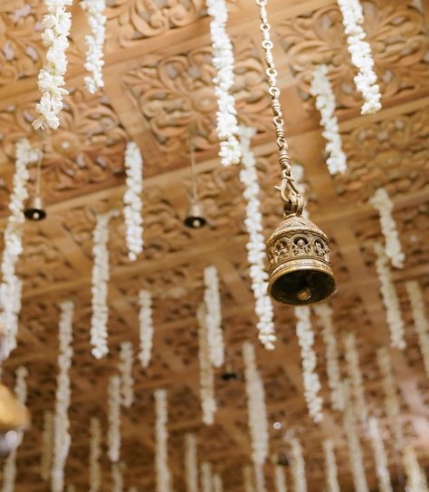 When designing the mandap for this wedding, we knew it had to be something special. The bride was passionate about incorporating traditional elements, so we went all out with fresh jasmine, lotus flowers, and charming hanging bells. Watching our vision come to life with the help of our talented decor team @omcreatives was incredible. They did an outstanding job turning these ideas into a stunning reality, making the ceremony space truly unforgettable. Planning & Design: @theweddingtouchuk ... Hanging Bell, Lotus Flowers, Plan Design, Lotus Flower, Something Special, The Bride, The Help, Lotus, Turning