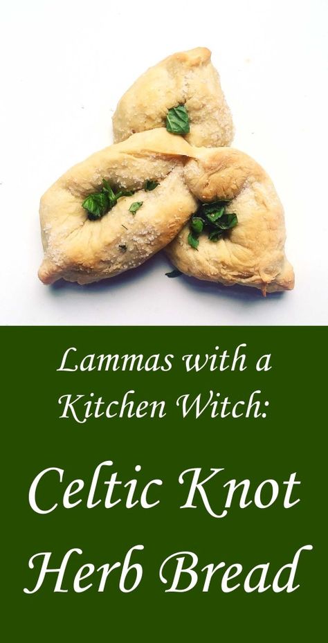 Knot Bread, Herb Bread Recipe, Witch Recipes, Irish Cheddar, Kitchen Witch Recipes, Herb Bread, Harvest Salad, Herb Cheese, Kitchen Witchery