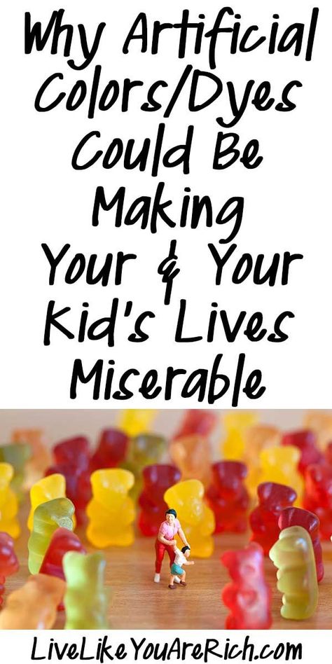 Why Artificial Colors Could Be Making Your and Your Kids’ Lives Miserable | Food Coloring | Food Dyes | Artificial Color Effects to Kids. #livelikeyouarerich #parenting Dye Free Foods, Red Dye 40, Artificial Food, Rainbow Sherbet, Parenting Inspiration, Elimination Diet, Food Dye, Ice Cream Shop, My Boys