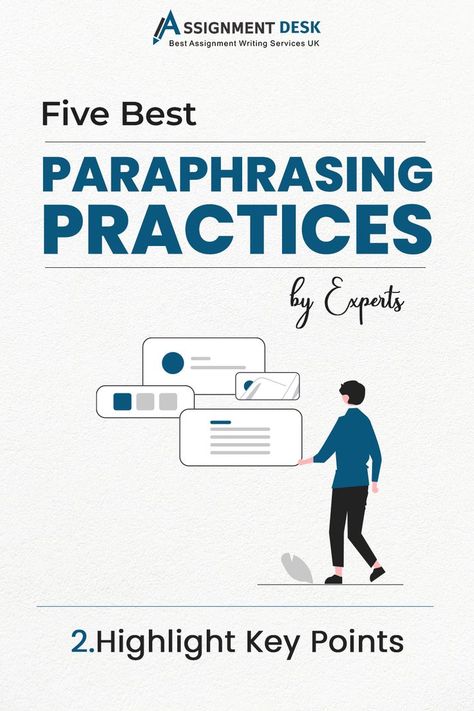 In this blog, you will learn five best practices that you must implement while paraphrasing your essay. These practices will certainly help you perform well and yield better results when you submit the document. If you often find yourself stuck in the same situation, this blog can be the torchbearer for you so, make sure you read it till the end. Essay Tips, Essay Writing Tips, Best Practice, Till The End, Best Practices, Essay Writing, Writing Tips, You Must, Finding Yourself