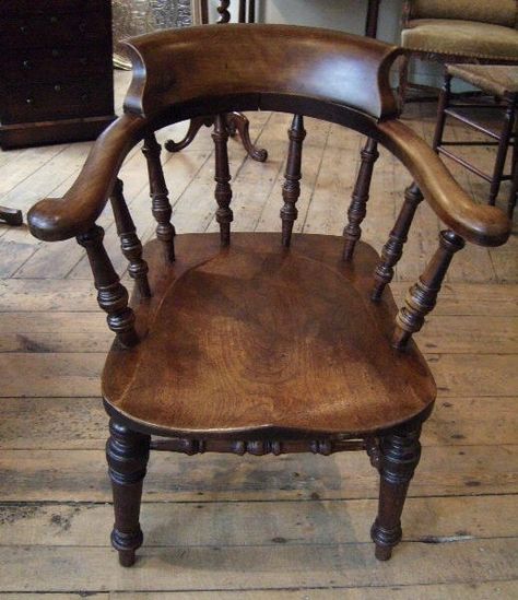 Captains Chairs - Foter Antique Desk Chair, Chairs For Dining Room, Captains Chair, Kitchen Table And Chairs, Old Fashioned Kitchen, Pub Chairs, Farmhouse Kitchen Tables, Antique Sideboard, Old Room