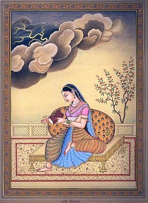 Sharad Ritu | sreenivasarao's blogs Dolly Drawings, Ragamala Paintings, Rajasthan Painting, Rajasthani Miniature Paintings, Bani Thani, Phad Painting, Rajasthani Painting, Indian Traditional Paintings, Indian Miniature