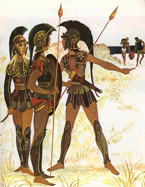 Female Hoplite, Anne Grahame Johnstone, Ancient Clothing, Golden Fleece, Greek Warrior, Ancient Warfare, Greek Mythology Art, Mythology Art, Arte Inspo