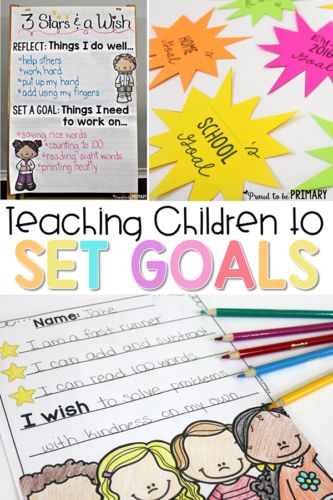 Goal Setting for Kids. A must-read post about teaching primary children to reflect on learning and set goals using the 3 stars and a wish activity. Includes 2 FREE printables to print and use in your classroom for assessment. Goal Setting For Students, Planning School, Goal Setting Activities, Visible Learning, Primary Ideas, Leader In Me, Teachable Moments, Student Goals, Teaching Children