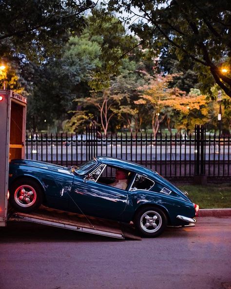 @classiccarvoyage on Instagram: “Triumph GT6 Shot by: @tjl_petrol  #DriveVintage #triumph #triumphgt6” Triumph Gt6, Fiat Car, Triumph Motor, Triumph Cars, Triumph Spitfire, Car Icons, Lovely Car, Datsun 240z, Old School Cars