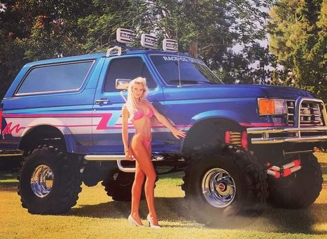 Ford Aesthetic, 90s Cars, Instagram Man, Keep On Truckin, Trailer Park, Love And Support, Ford Bronco, Monster Truck, Clueless