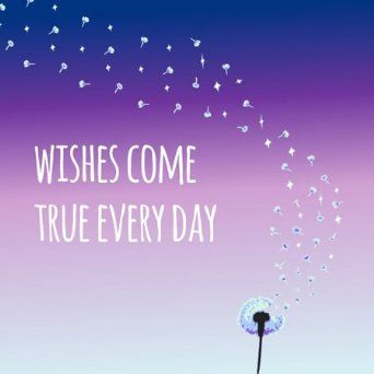 Yes they do .. May All Your Wishes Come True, Wishes Come True Quotes, Purple Dandelion, Dandelion Wishes, Fabulous Quotes, Dandelion Wish, Motivational Sayings, Vision Board Manifestation, My Kind Of Love