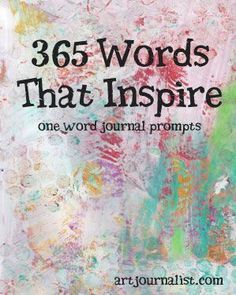 Word Journal, Trin For Trin Tegning, Creativity Drawing, List Journal, Kunstjournal Inspiration, Art Journal Prompts, One Word Art, Journaling Prompts, Art Creativity