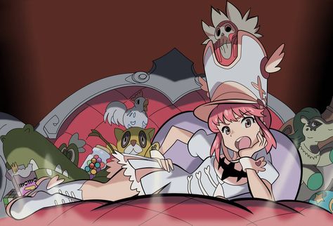 Boring by AceSunburris on DeviantArt Nonon Jakuzure, Kill A Kill, Kill La Kill Art, A Hat In Time, Xenoblade Chronicles, Kill La Kill, Gurren Lagann, In The Gym, Manga Characters