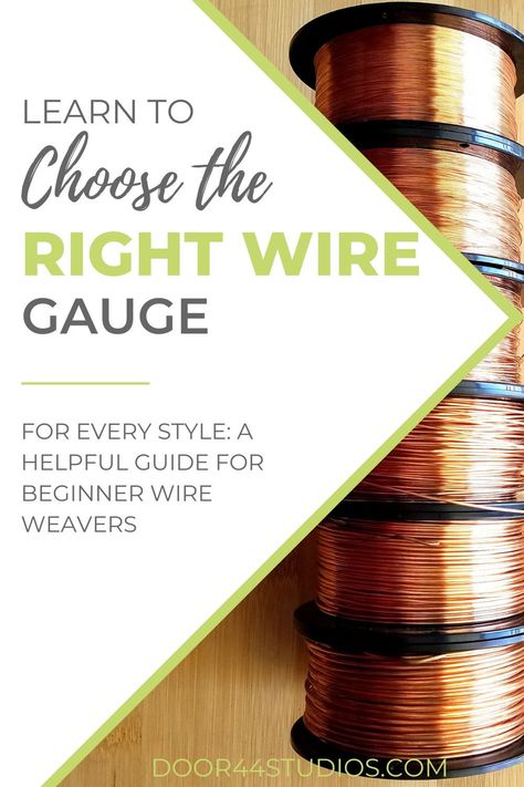 Which Gauge Wire To Use For What, What Gauge Wire For Wrapping, 28 Gauge Wire Jewelry, Wire Wrapping For Beginners Simple, Wire Wrapping Techniques Simple, 22 Gauge Wire Jewelry, Wire Weaving Tutorial Beginner, Wire Wrapping Tutorial Beginner, How To Make Wire Jewelry For Beginners