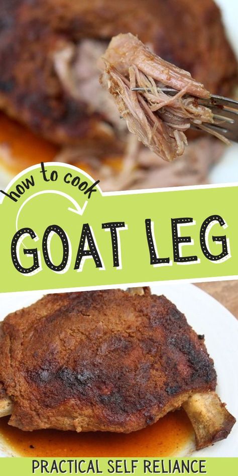 Goat Leg Roast Recipes, Leg Of Goat Recipes, How To Prepare Goat Meat, Goat Roast Recipes, How To Cook Goat Meat Recipes, Cooking Goat Meat, How To Cook Goat Meat, Goat Recipes Meat, Goat Leg Recipe