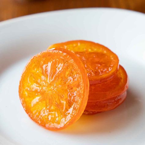 Dehydrated Orange Slices, Candied Fruit Recipes, Candied Orange Slices, Dark Chocolate Orange, Candied Orange, Honey Wheat, Candied Orange Peel, Candied Fruit, Slices Recipes