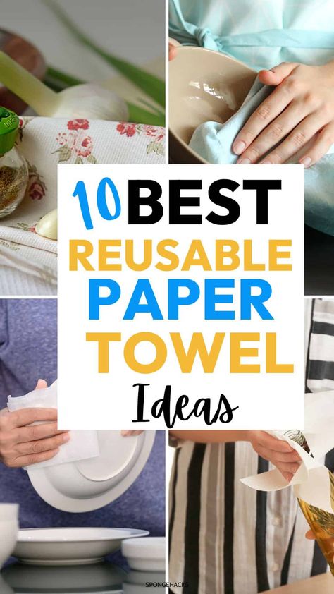 10 Reusable Paper Towels to Try and Fall In Love With - Sponge Hacks Reusable Paper Towels Storage, Sponge Hacks, Paper Towel Storage, Affiliate Marketing Ideas, Papyrus Paper, Cloth Paper Towels, Cleaning Essentials, Help The Planet, Reusable Paper Towels