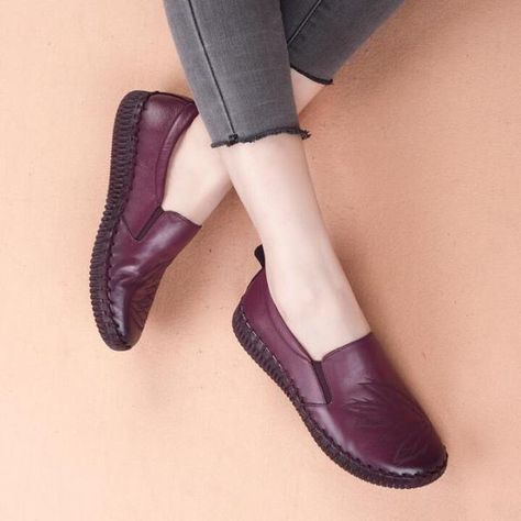 Leather Loafers Women, Loafers Women, Flats Shoes Comfortable, Women Casual Shoes, Comfort Shoes Women, Women Flats, Shoes Handmade, Shoes Soft, Womens Shoes High Heels