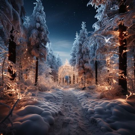 Winter Forest Aesthetic, Enchanted Winter Forest, Cold Forest, Forest Magical, Fairytale Aesthetic, Forest Aesthetic, Snow Art, Dark Heart, Winter Scenery