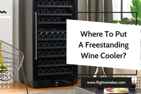 Where To Put A Freestanding Wine Cooler? Where to put a freestanding wine cooler? Freestanding wine coolers are a popular choice for wine lovers because they offer flexibility in where you can put them. But with so many options on the market, it can be hard to know which one is right for you. In this blog post, we'll outline some of the best places to put your freestanding wine cooler and provide some tips on how to choose the right one. If you're in the market for a freestanding wine cooler... Wine Cooler In Dining Room, Wine Cooler In Living Room, Diy Wine Cooler Cabinet, Free Standing Wine Fridge, Wine Cooler Cabinet Ideas, Wine Fridge Ideas, Large Wine Fridge, Drafty Windows, Fridge Cooler