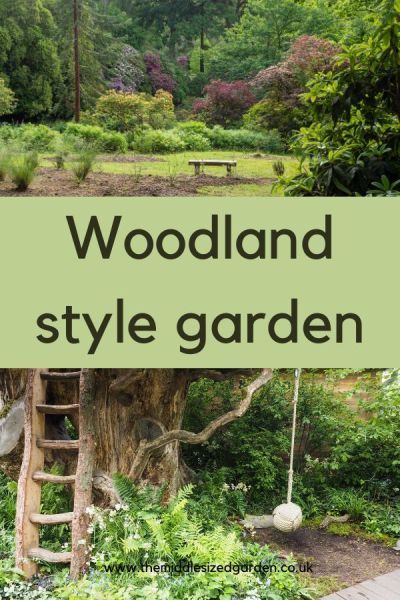 Cottage Garden Native Plants, Enchanted Forest Yard Ideas, Woodland Garden Paths And Walkways, Secret Woodland Garden, Cabin Landscape Ideas Woods, Woodland Garden Path Ideas, Rustic Landscape Design, Woodland Garden Ideas Uk, Woodland Path Ideas