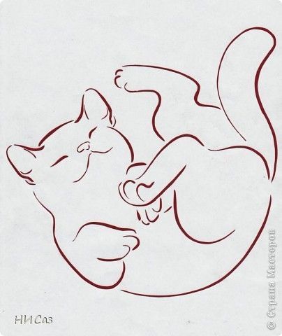 Cat Template, Cat Outline, Cats Art Drawing, Kitten Photos, Cat Tattoo Designs, Posca Art, 강아지 그림, Cat Quilt, Cats Illustration