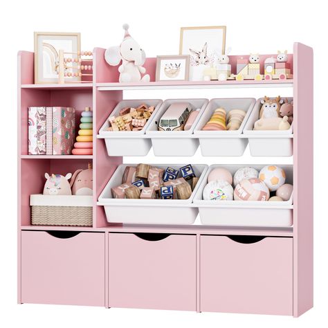 Playroom closet organization