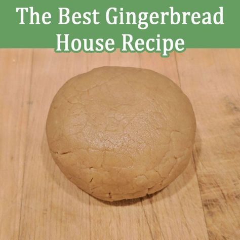 The Best Gingerbread House Recipe - Raising Hooks Recipe For Gingerbread House, Best Gingerbread House Recipe, Gingerbread For Houses, The Best Gingerbread House, Best Gingerbread House, Recipe For Gingerbread, Easy Gingerbread House, Homemade Gingerbread House, Gingerbread House Recipe