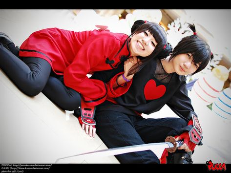 Pucca Costume, Spinelli Recess, Duo Poses, Costume Armour, Couples Halloween Outfits, Cartoon Couple, Popular Cartoons, Halloween 2015, Couple Cartoon