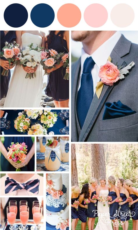 Coral Wedding Flowers, Best Wedding Colors, Wedding Color Ideas, Winter Wedding Colors, Spring Wedding Colors, Slim Fit Tuxedo, Wedding Colors Blue, Summer Wedding Colors, Wedding Colour