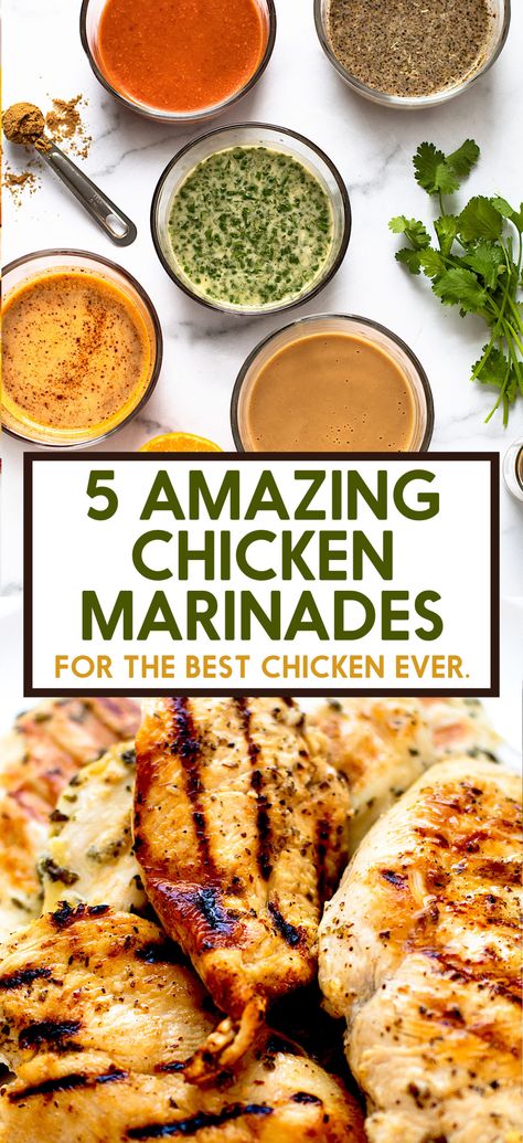 Chicken Breast Marinade Recipes, Chicken Breast Marinade, Chicken Lombardy Recipes, Chicken Lombardy, Easy Chicken Marinade, Lexi's Clean Kitchen, Amazing Chicken, Chicken Marinade Recipes, Simple Chicken