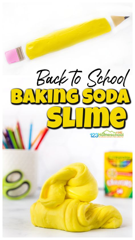 Different Types Of Slime, Baking Soda Slime, Types Of Slime, Pre K Worksheets, Back To School Worksheets, Playing With Slime, All About Me Preschool, Free Lego, Slime For Kids