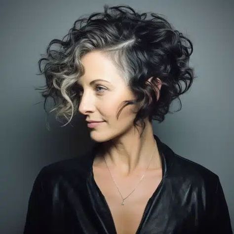 Short Curly Hairstyles For Women, Hairstyle Ideas Easy, Natural Curly Hair Cuts, Grey Curly Hair, Bob Haircut Curly, Curly Hair Photos, Hairstyles For Women Over 50, Short Curly Haircuts, Medium Curly Hair Styles