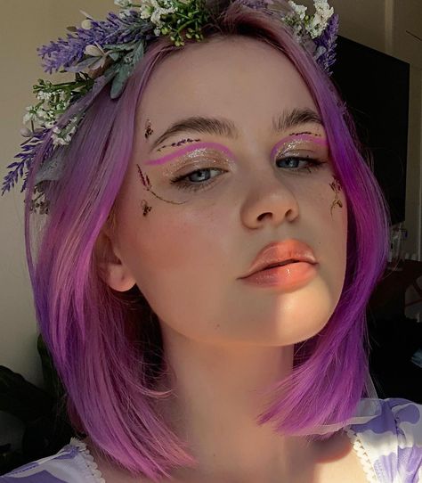 ellie addis on Instagram: “i dyed my hair purple and its kind of patchy but its fine bc im dyeing it a different colour in like a week 😔…” Ellie Addis, Dye Hair, Its Fine, Dye My Hair, Purple Hair, My Hair, Dyed Hair, Hair Ideas, Different Colors