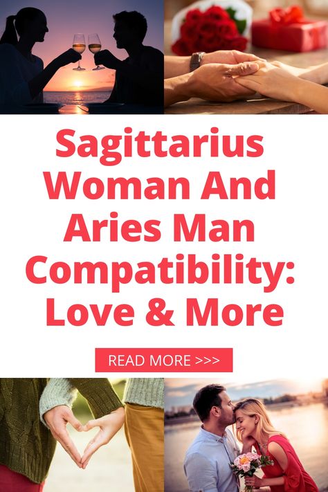 Explore the dynamic connection between a Sagittarius woman and an Aries man! Discover the love compatibility and more insights into their relationship dynamics. Dive into the intriguing traits that make this pairing unique and exciting. Learn how these two signs navigate challenges and celebrate their strengths together. Gain a deeper understanding of what draws them to each other and how they complement one another in various aspects of life. Explore the potential for growth, passion, and harmo Aries Man Sagittarius Woman, Sagittarius Female, Sagittarius Woman, Relationship Compatibility, Sagittarius Women, Aries Men, Relationship Dynamics, Love Compatibility, Communication Styles