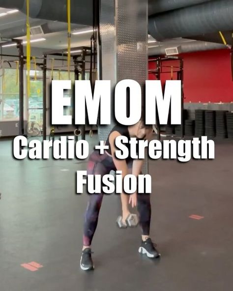 Jani Dittman | Women’s Fitness Trainer on Instagram: "Start the week strong with this high-intensity EMOM workout blending power-packed strength and conditioning moves! 💥🏋️‍♂️ This workout was featured in last weeks workout lineup inside the FD app and it is heart pumping good! So save it, try it and set the momentum for a powerful week ahead. Workout protocol 👇🏼 There are three, 5 minute EMOM blocks. Within each 5 min block, every minute on the minute you have a TWO move task: Move A+B. Then whatever time you have left in that minute, you rest. Repeat the 2 move task for minutes 2-5. Between each 5 minute block you have 2 minutes of your choice cardio. That could mean 2 minutes on a treadmill, bike, rower, etc. Or run stairs, jump rope, or any bodyweight cardio of your choice. Bodyweight Cardio, Emom Workout, Heart Pumping, Strength And Conditioning, Heart Pump, Weekly Workout, Jump Rope, Fitness Trainer, Body Weight