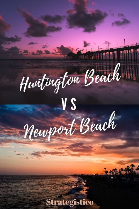 Things To Do In Huntington Beach, What To Wear In Newport Beach California, Beach Babymoon, Best California Beaches, Newport Beach Pier, Beach Cities, Beach Road Trip, Cali Trip, Southern California Beaches