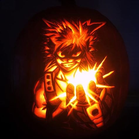 Sukuna Pumpkin, Jjk Pumpkin Carving Ideas, Sukuna Pumpkin Carving, Bakugou Pumpkin Carving, Demon Slayer Pumpkin Carving, Fnaf Pumpkin Painting, My Hero Academia Pumpkin Carving, Pumpkin Carving Ideas Naruto, Complicated Pumpkin Carving