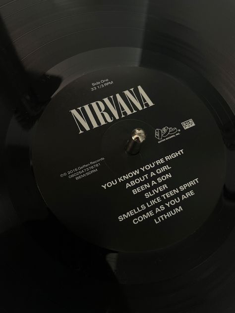 Nirvana Vinyl, Singers Aesthetic, Ig Icons Highlights Aesthetic, Record Vinyl, Smells Like Teen Spirit, Cat Mouse, Profile Pictures, Nirvana, Singers