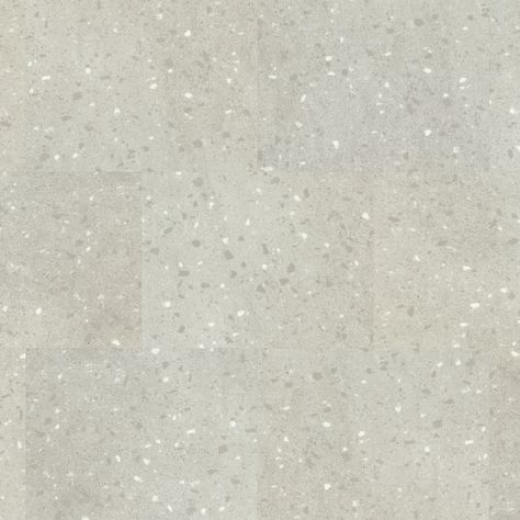 Korlok | RKT2414 Mezzo Perla Terrazzo Design, Luxury Vinyl Tile Flooring, Vinyl Tile Flooring, Lvt Flooring, Wood Look Tile, Vinyl Tiles, Commercial Flooring, Hard Floor, Luxury Vinyl Tile