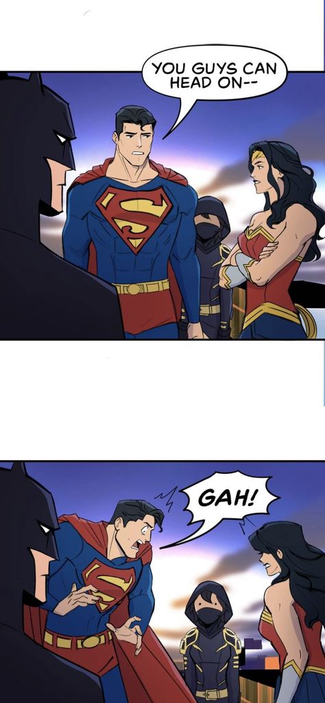 Wayne Family Adventures, Dc Comics Funny, Batman Superman Wonder Woman, Batfamily Funny, Wayne Family, Superhero Memes, Superman Art, Funny Comic Strips, Batman Funny