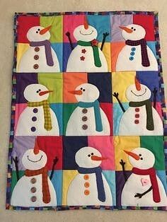 Snowman Quilt Block, Grinch Quilt, Quilting Scraps, Hunters Star, Christmas Quilting Projects, Christmas Quilt Blocks, Snowman Quilt, Christmas Tree Quilt, Pillow Patterns