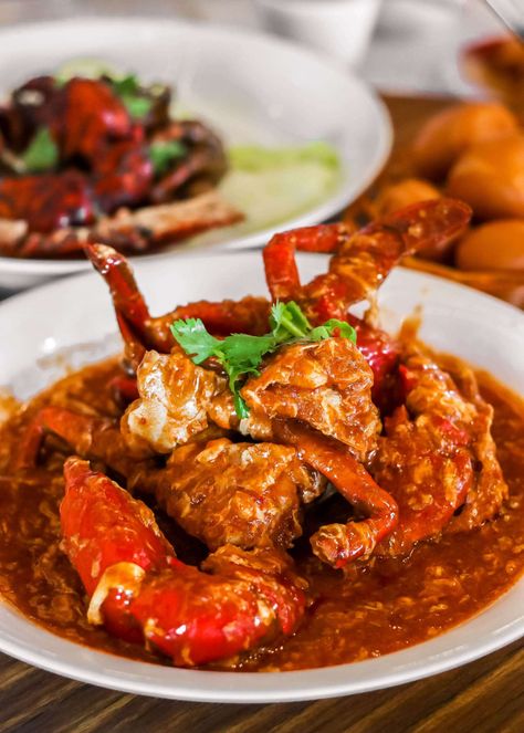 Singapore Traditional Food, Chili Crab Recipe, Chili Crab, Singapore Food, Singapore Travel, Recipe Notes, Asian Cooking, Eat Sleep, Indian Food