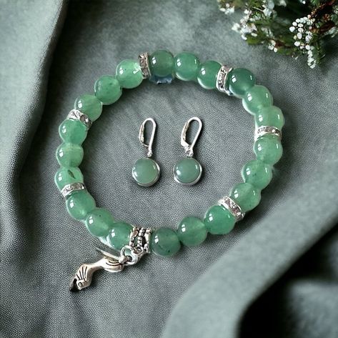 Green aventurine necklace