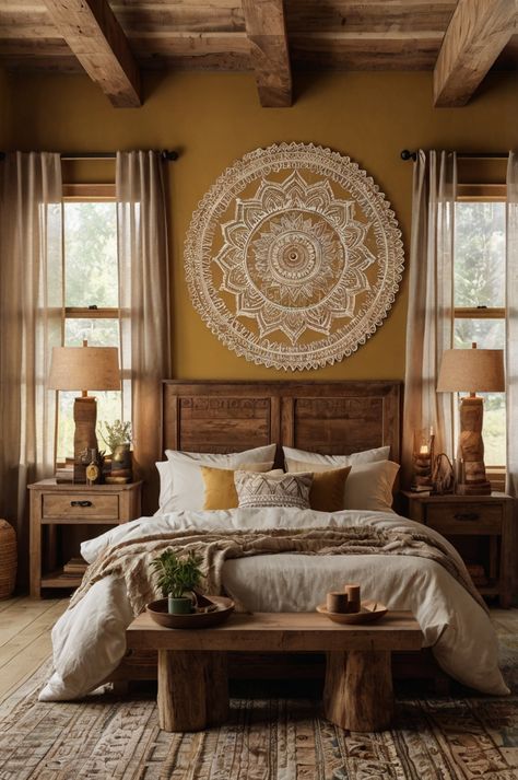 20 inspiring boho bedroom decor ideas to transform your space with earthy tones, eclectic patterns, and cozy textures. Boho Bedroom Makeover, Boho Bedroom Decor Ideas, Modern Boho Bedroom, Under The Tuscan Sun, Bohemian Bedroom Decor, Boho Bedroom Decor, Bedroom Decor Ideas, Bohemian Bedroom, Bedroom Boho