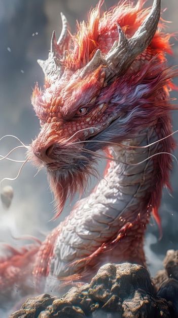 Chinese Dragon Illustration, Cool Dragon Pictures, China Dragon, Puff The Magic Dragon, Dragon Anime, Fantasy Dragons, Chinese Dragons, Dragon Chinese, Beautiful Wallpapers For Iphone