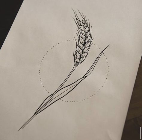 Wheat Tattoo, Unique Tattoos For Men, Tattoo Unique, Nouveau Tattoo, Tattoo Filler, Infinity Tattoos, Line Work Tattoo, Foot Tattoo, Hip Tattoo