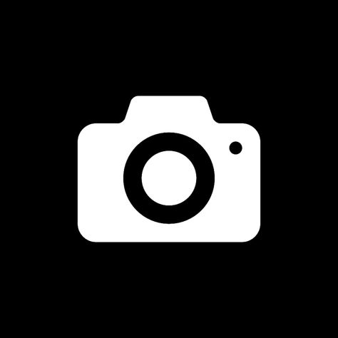 Dark Camera Icon, Dark Apps, Camera Black And White, Whatsapp Logo, Iphone Logo, Zestaw Ikon, White Camera, Mobile App Icon, Black App