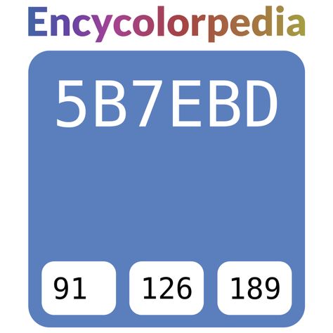 Pantone / PMS 17-4037 TCX / Ultramarine / #5b7ebd Hex Color Code Cloverdale Paint, Blue Countertops, Pearl Backsplash, Pittsburgh Paint, Porter Paint, Shasta Lake, Crown Paints, Newport Blue, Hexadecimal Color